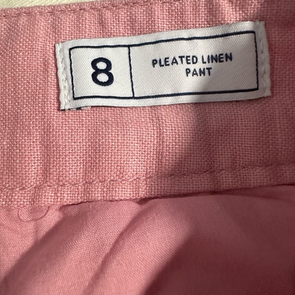 GAP LINEN PLEATED PANTS/ NWT / SIZE 8 - Picture 8 of 11